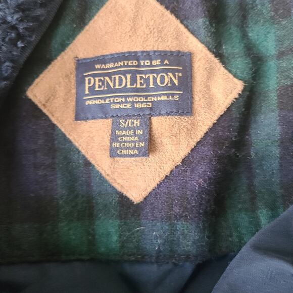 Pendleton Fuzzy Zip Jacket Women's Size Small - Picture 8 of 9